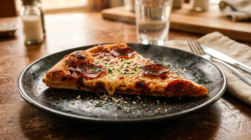 Niet in de magnetron of oven: zo warm je pizza het beste op, volgens koks