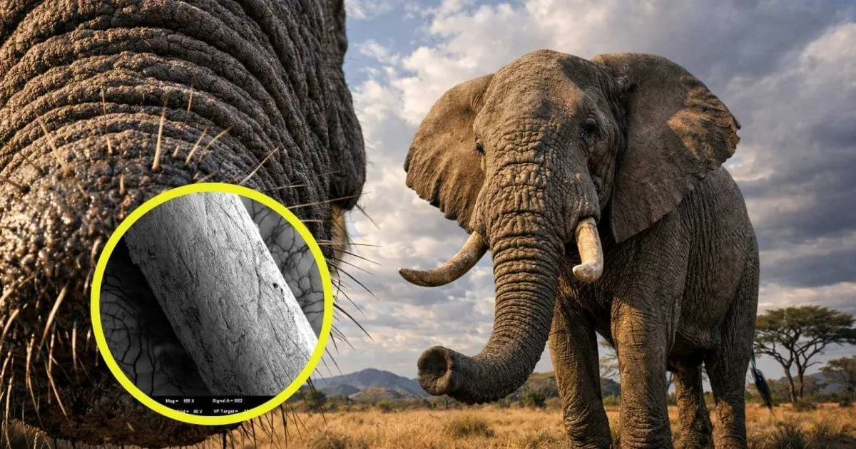 Olifanten: wat hun sensoriële haren zo bijzonder maakt